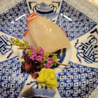 新ばし 星野 - 鯛のお造り