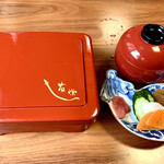 うなぎ亭 友栄 - うな重、肝吸いとおしんこ