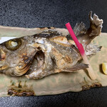 鮨よし - はちめの塩焼き