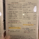 しおて - メニュー2 (2022.12某日)