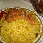 キッチン クック - 大盛りドライカツカレー