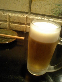Kushi yaki onba - ビール