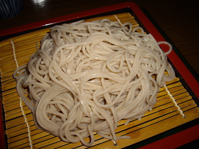 五合庵 - optio a30で撮影.せいろ(アップ).