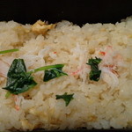 なる海 - 生姜と蟹の炊き込みご飯