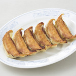 福しん - 自信の一品！福しんの焼ギョウザ 6ヶ盛180円