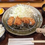 Teuchi Tonkatsu Katsuya - ミニヒレかつ定食