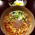 中国料理 かっぱ園菜館 - 五目炒飯セット(ミニラーメン+杏仁豆腐)940円