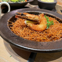 Jose Luis - 海老のパエリア（2種のパスタ）