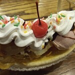 鉄板堂 - なんだったかデザート。食べ難い
