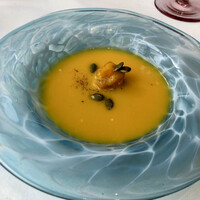 リストランテ　ウミリア - ほっと温まる季節野菜の小さなスープ