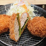 とんかつ神楽坂 さくら - さくらミックスフライ定食