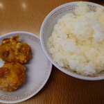 脳天飯店 - 唐揚げセット♪