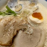 脳天飯店 - 魚介鶏白湯♪