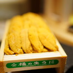 寿司栄 - 橘の雲丹