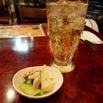 191013244 - ハイボールとお通し