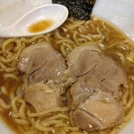 煮干し中華そば 一剣 - 最後の2枚