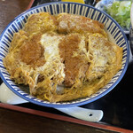 うどん みづの - カツ丼1000円