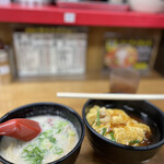 十八番 - かす汁と和風天津飯