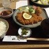 Sanjin - 料理写真:チキンカツ定食。肉厚、ボリュームあり。