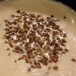 巽蕎麦 志ま平 - 蕎麦の実のスープ；アップ