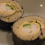 巽蕎麦 志ま平 - 蕎麦寿司；アップ