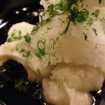 巽蕎麦 志ま平 - そばがき；アップ