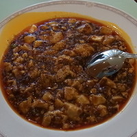 赤坂 四川飯店 - ランチ： 麻婆豆腐