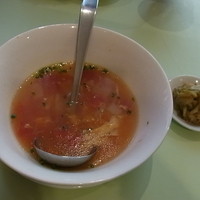 赤坂 四川飯店 - ランチのスープ