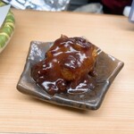 天ぷら はせ川 - イチジクぜんざい　〆の逸品　甘党には嬉しいです