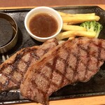 ビッグボーイ - いちぼステーキ300g（2519円）