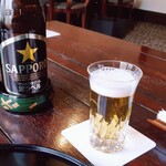 懐石料理 花壇 - 瓶ビール1125円（税込）