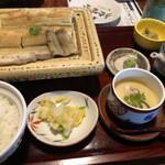 炭焼 うな富士 天白別邸 - 白焼定食