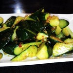 台湾家庭料理 福味香 - きゅうりの前菜辛さ控えめバージョンです