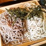 富士庵 - セットの蕎麦