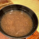 とんかつ けい太 - シジミ汁