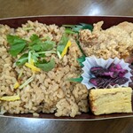 福のから - 鶏五目めし折詰(日替り弁当)669円