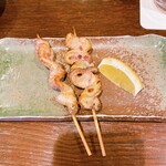 新宿うな鐵　恵比寿店 - おまかせ串の塩系です。