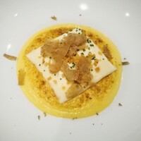 フィリップ・ミル 東京 - 前菜　帆立貝のクーサン　アーティチョークとシャンピニョン　セップ茸香るサバイヨン