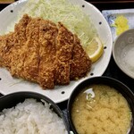 Tonkatsu Yuuyake - 特上ロースかつ定食