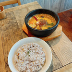 香樹 - 野菜とチキン