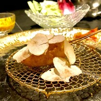 串揚げPyon - 薩摩芋バターにトリュフたっぷり　旨い！