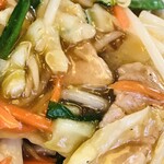 北京定食 やまちゃん - あんかけの旨煮みたいな感じ