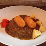 カレーキッチン福耳 - クリームコロッケカレー