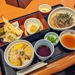 和食さと - お昼のなごみ弁当 ミニ華ちらし