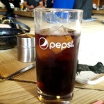 ろばたやき山ろく - コーラ：253円