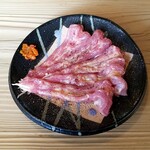 ろばたやき山ろく - せせり塩焼き：682円