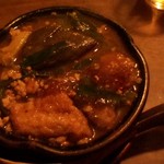 虎徹 - 茄子と挽肉のカレー煮