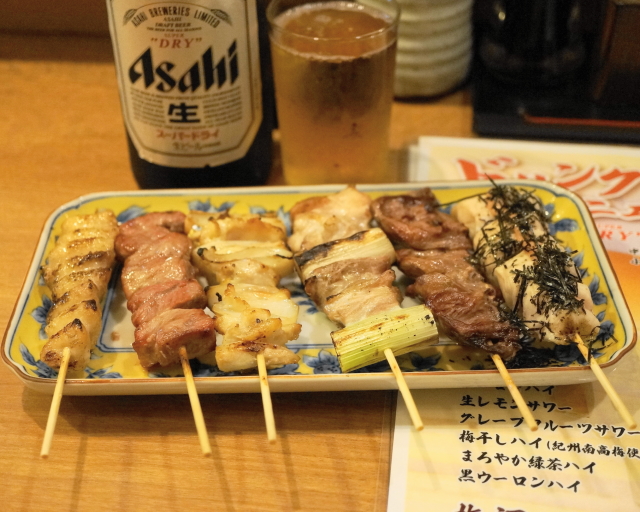 Gokujou Yakitori Gokujou Motsuyaki Saika Sekyaekimaeten