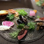 キャトルラパン - 前菜盛合せ