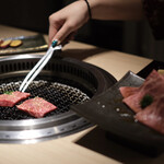 焼肉 六六六 - 和牛特上カルビ